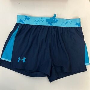 Under Armour Girls Kick It Shorts - Good Condition, Size Medium